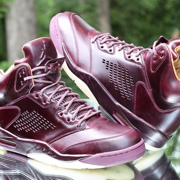 Air Jordan 5 Retro Premium Bordeaux Size 14 - Picture 10 of 16